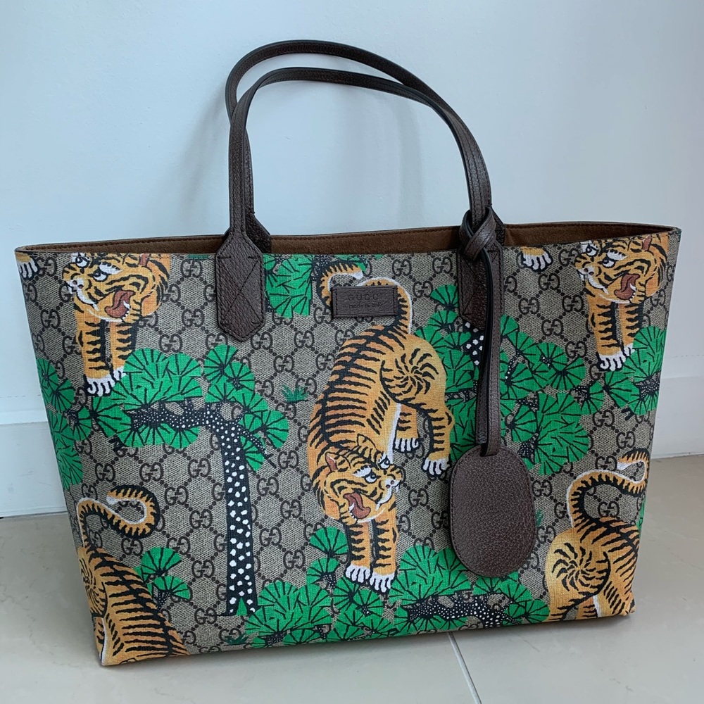 Gucci Limited Edition tiger tote